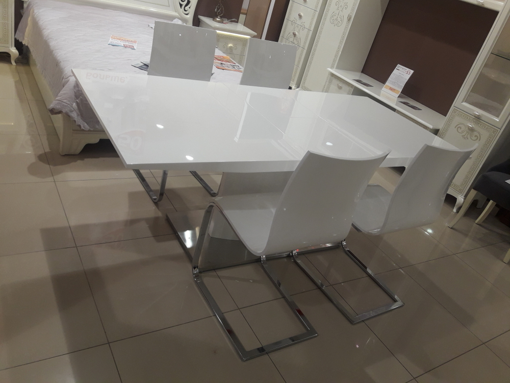 Стул DUPEN CH-1003 белый
