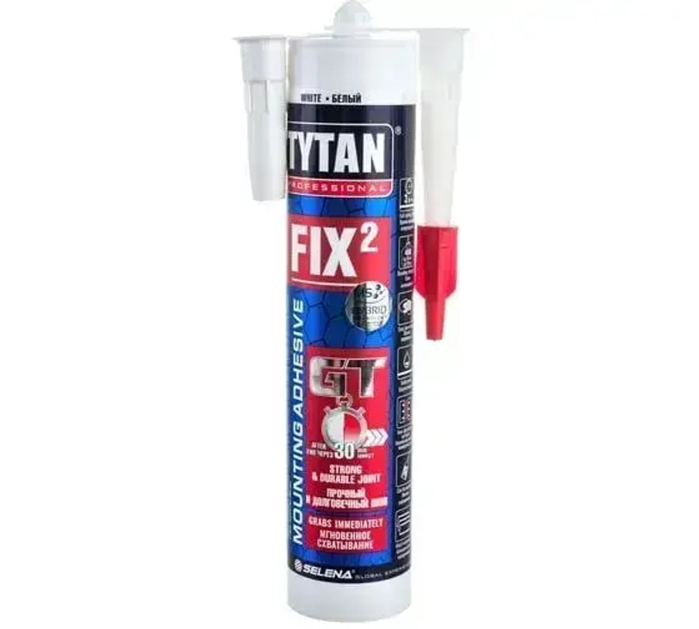 Tytan Professional Клей строительный 290 мл 0.3 кг, 1 шт.