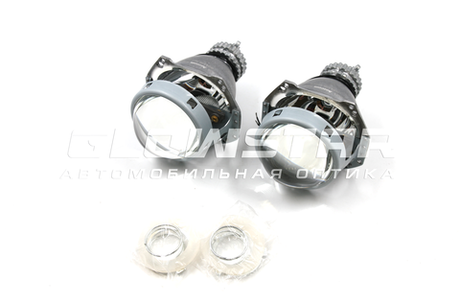 Aozoom SR-711 биксеноновые линзы для цоколя фары Н4 под лампу D2, 3.0 дюйма (комплект, 2шт)