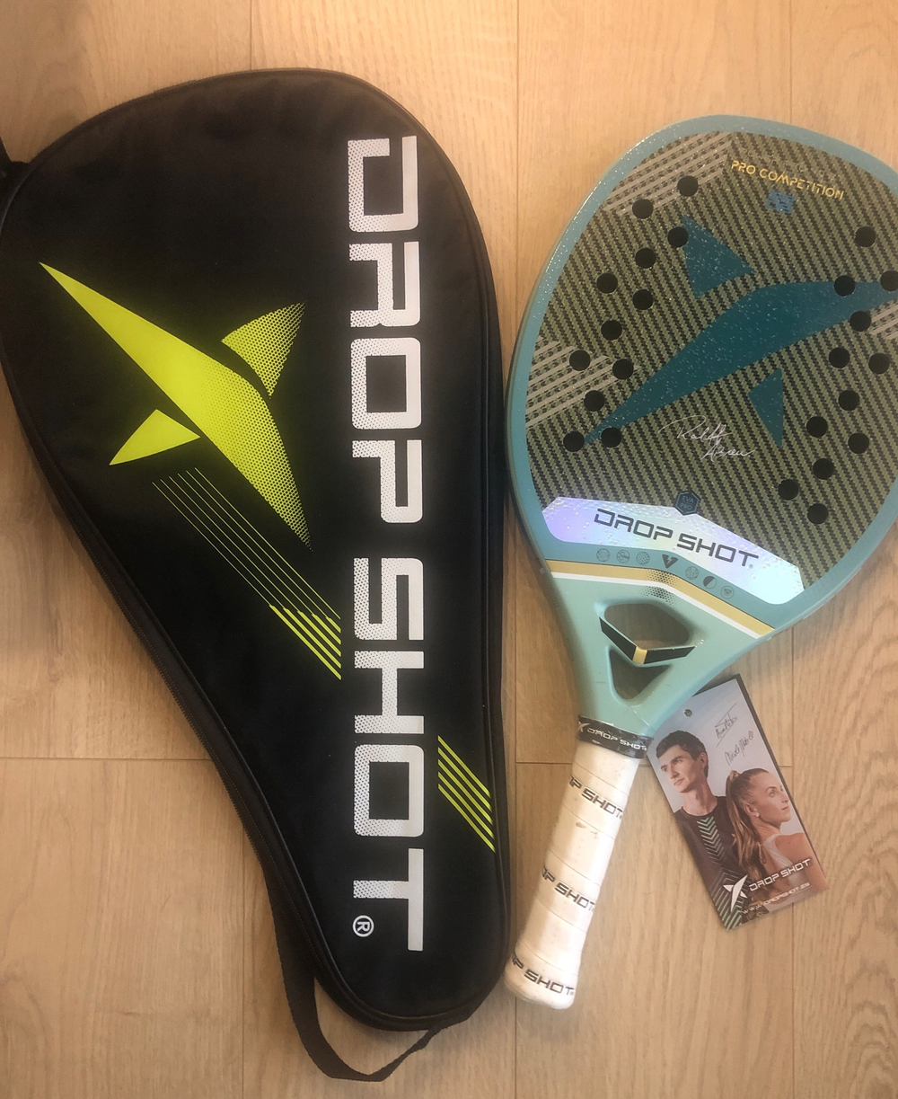 Ракетка DS Power pro Drop Shot с дополнительным нанесением Rotor