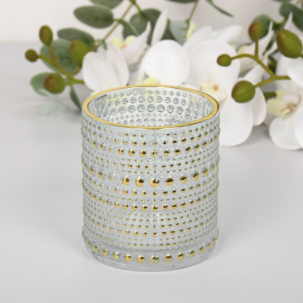 Подсвечник «Хрустальный блеск» 7*7,8 см, Белый