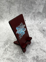 Подставка для телефона деревянная настольная