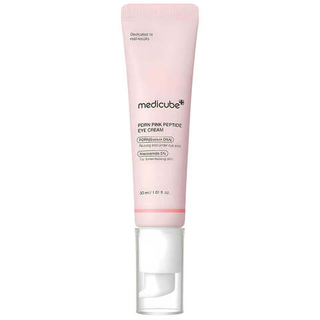 Крем для век осветляющий с PDRN и пептидами MEDICUBE PDRN Pink Peptide Eye Cream 30 мл