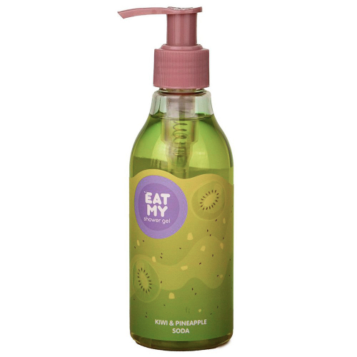 EAT MY Гель для душа "Содовая с киви и ананасом", 400 мл (61589)