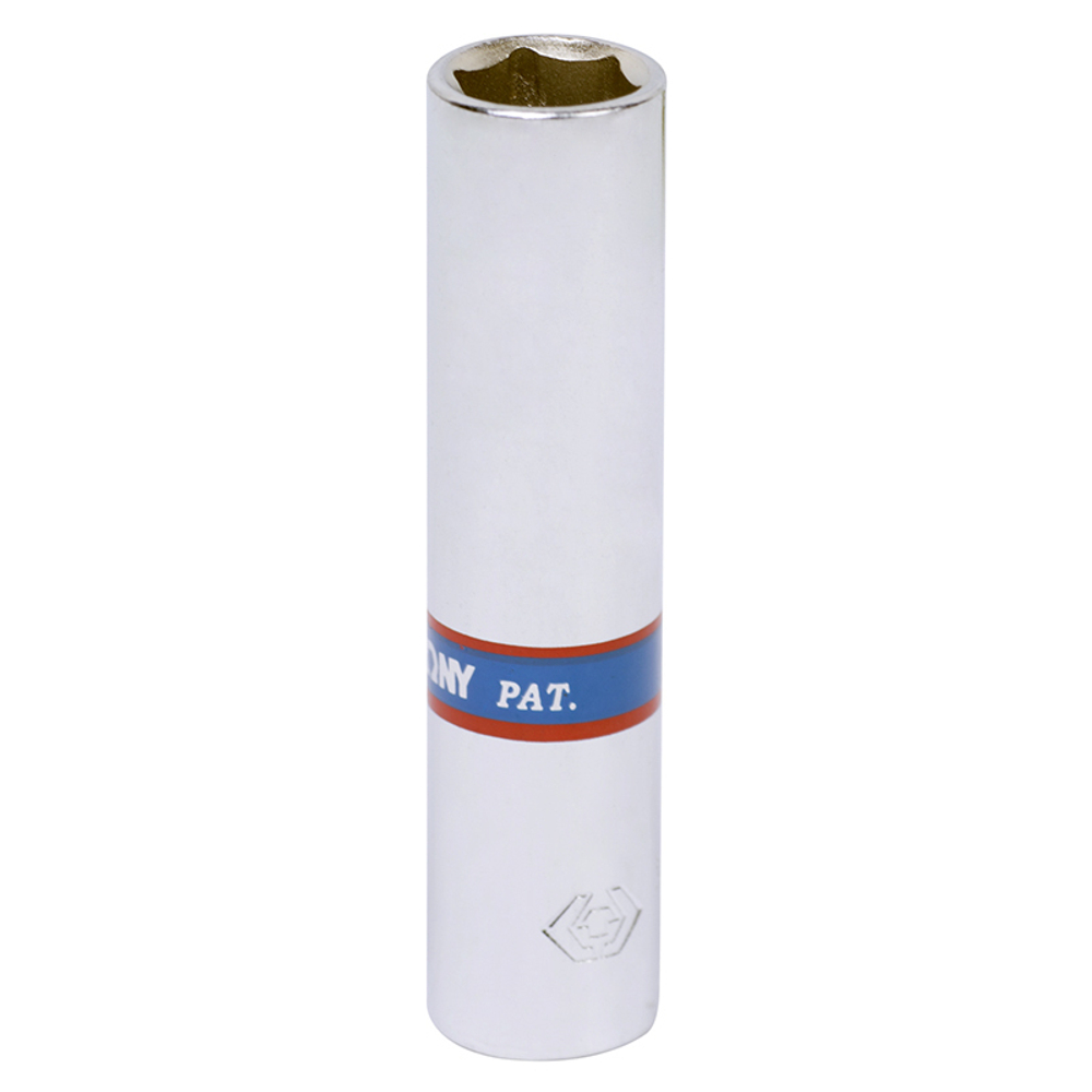 KING TONY (223509M) Головка торцевая глубокая шестигранная 1/4", 9 мм