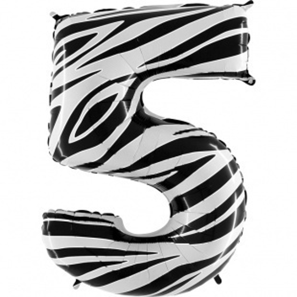 Цифра "5" (цвет на выбор) 1 шт