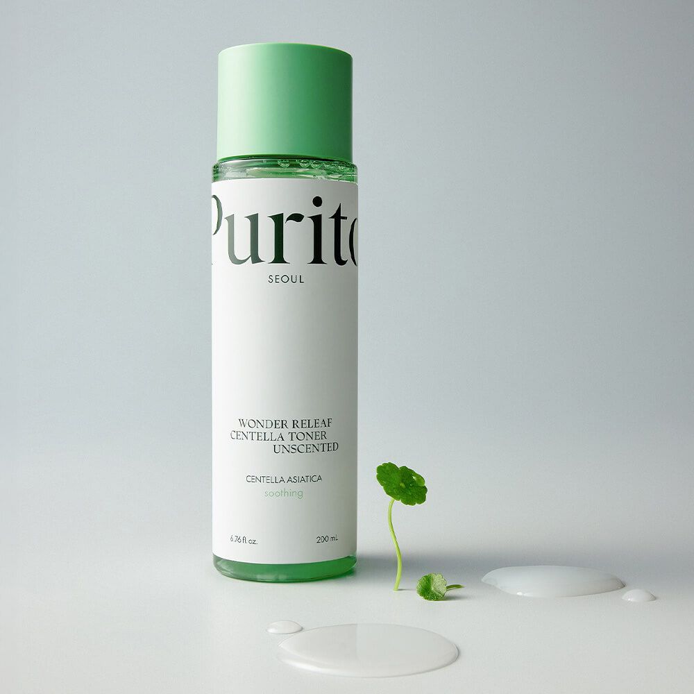Безмасляный тонер с центеллой Purito Wonder Releaf Toner Unscented 200 мл