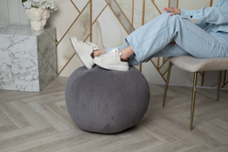 Пуф Сандерс Серый