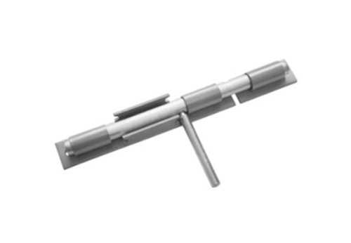 Засов дверной Домарт ДОБРЫНЯ 300мм без покр. d-20мм / 9941