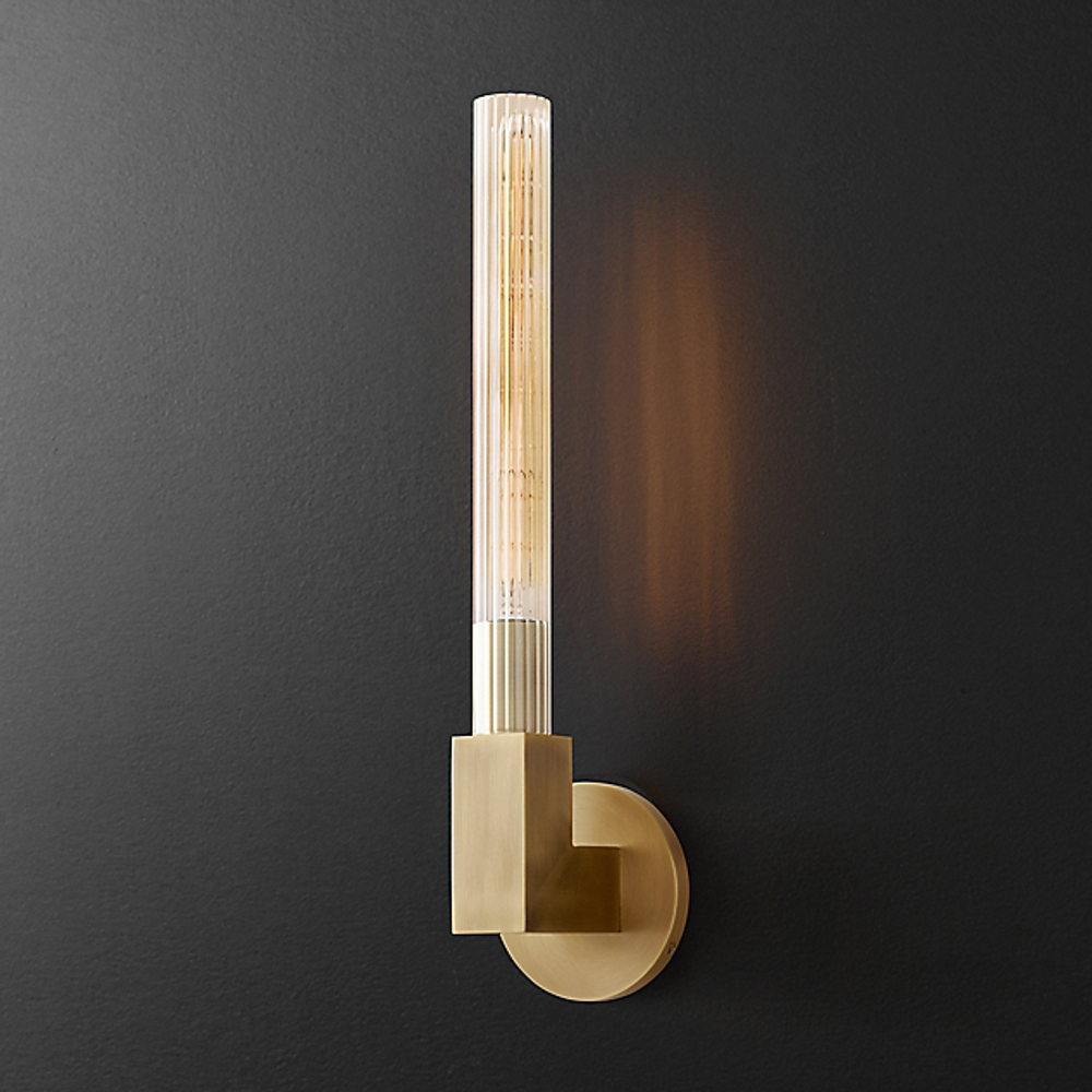 Настенный светильник Cannele 1 brass