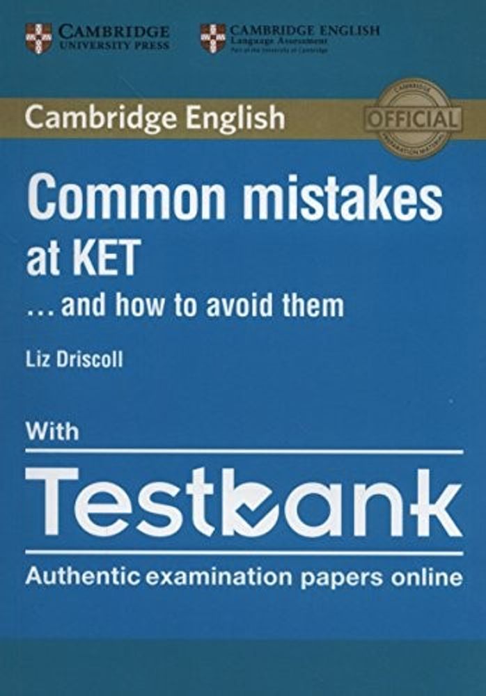 Common Mistakes at KET Paperback with Testbank