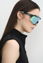 Спортивные очки с диоптриями 100% SPEEDCRAFT Soft Tact Juniper - HiPER Mint Mirror Lens