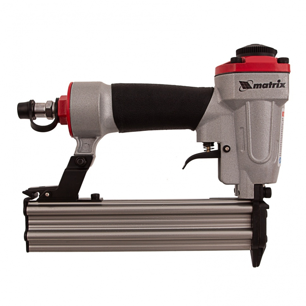 Нейлер финишный, шпилькозабивной пистолет, пневматический, гвоздь 23GA D 0.64 мм длина 10-30 мм Matrix