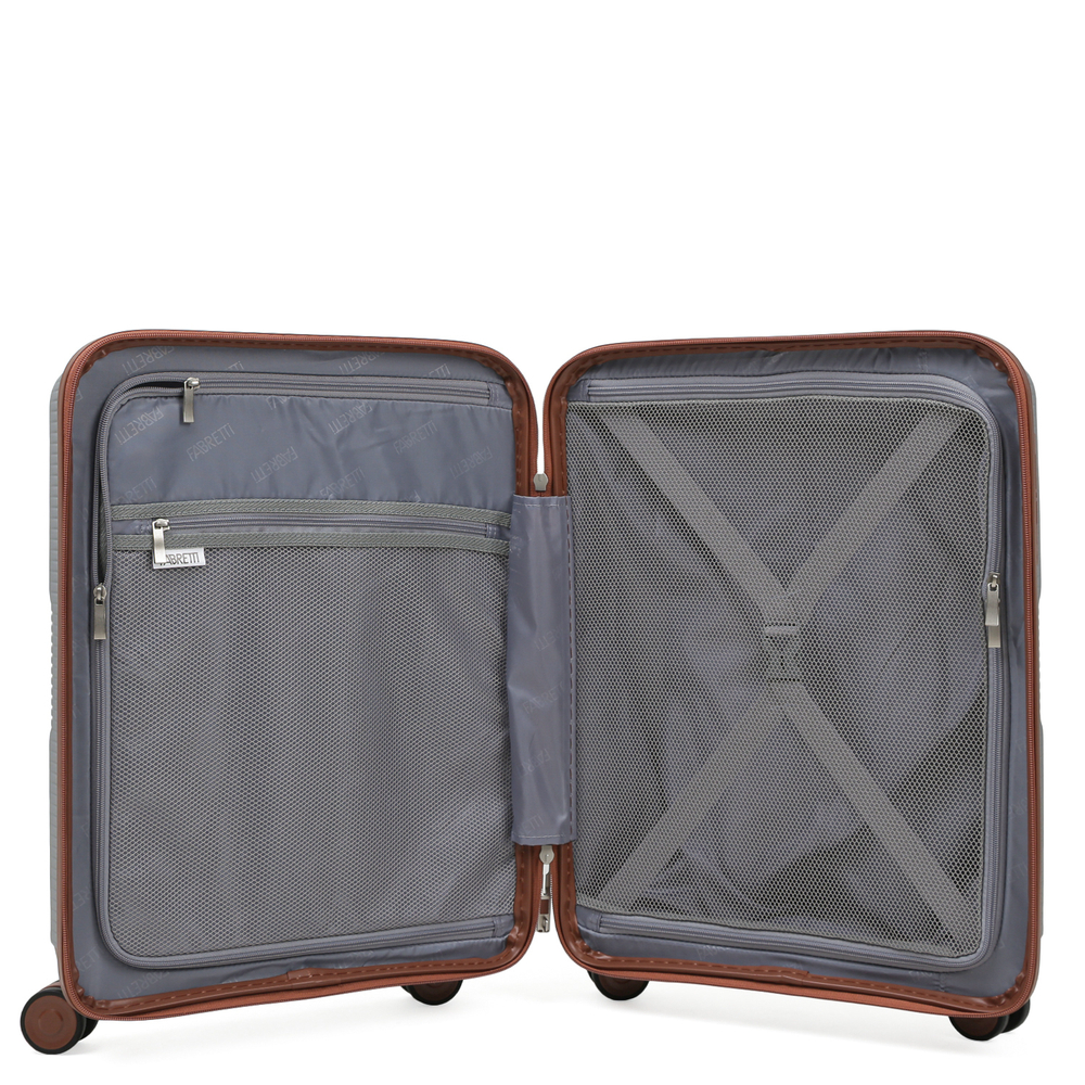 Чемодан мини (S) полипропилен "Fabretti"