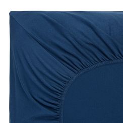 Роланд (синий) Простыня 160х200х30