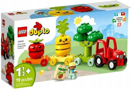 Конструктор LEGO Duplo Трактор с овощами и фруктами 10982