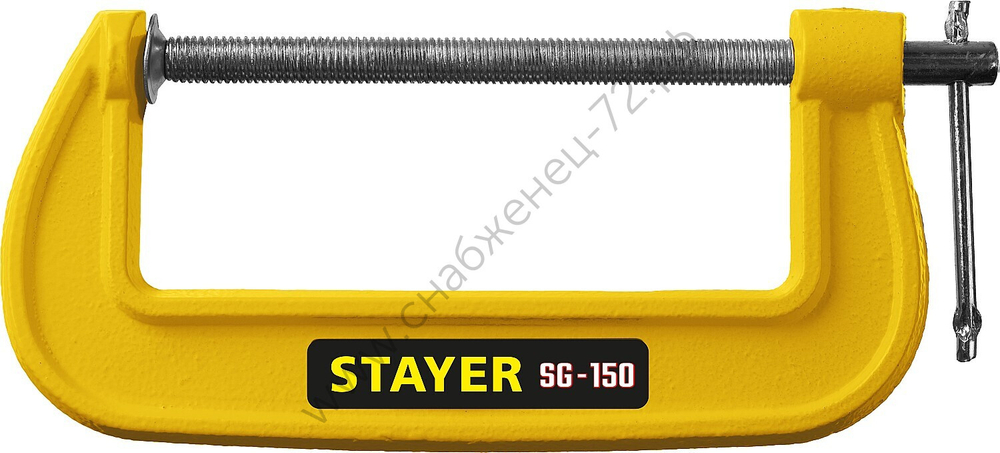 STAYER SG-150 150 мм, Чугунная струбцина G (3215-150)
