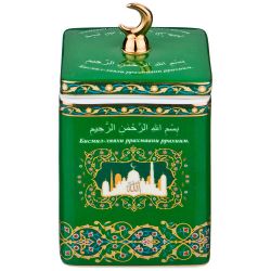 БАНКА С КРЫШКОЙ LEFARD "СУРА АЯТУЛЬ-КУРСИ" 11,5/14*8 СМ 500 МЛ (КОР=36ШТ.)