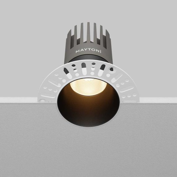 Встраиваемый светильник Maytoni Technical DL122-15W-3K-TRS-B