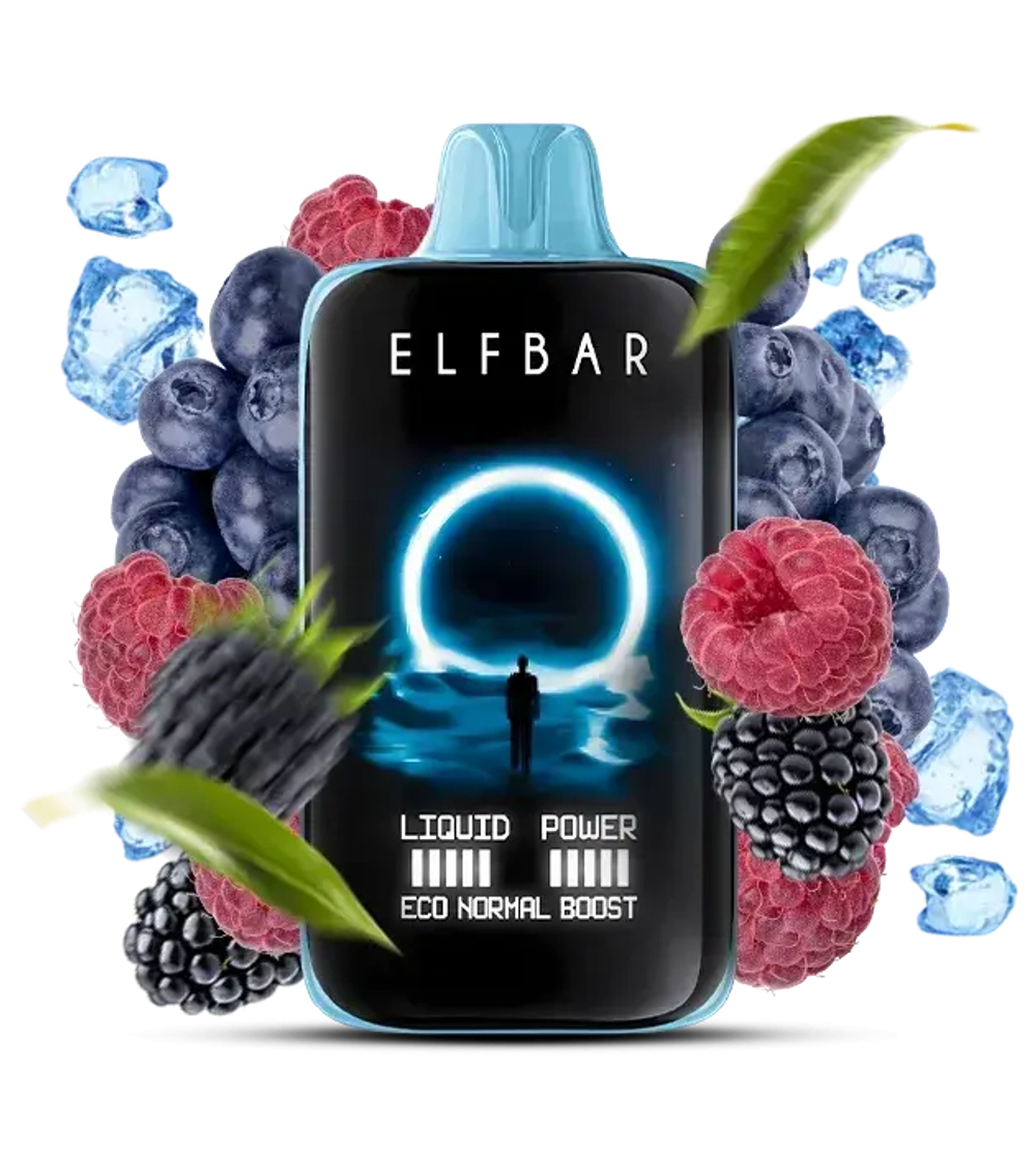 ELF BAR Moon Night 40000 - Blue Razz Ice (5% nic)