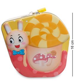 GAEM Art BX- 43/2 Металлическая копилка «Улитка»