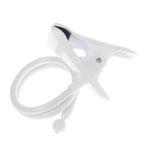 Штатив гибкий с прищепкой и держателем для светильника Ritter белый пластик/металл