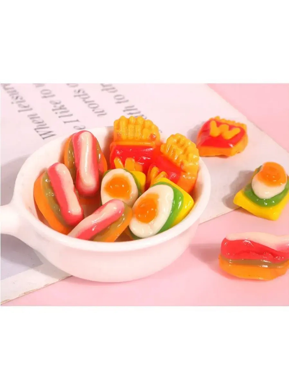 Жевательный мармелад Фастфуд в бургерах 32 г * 6 шт