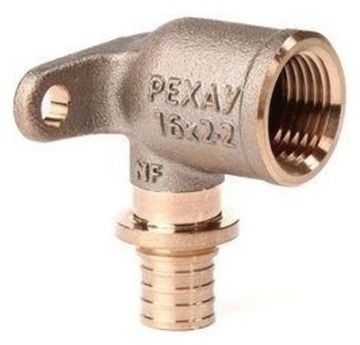 Угольник настенный Рехау 25-Rp 3/4" RX+ короткий водорозетка (арт. 14563613001)