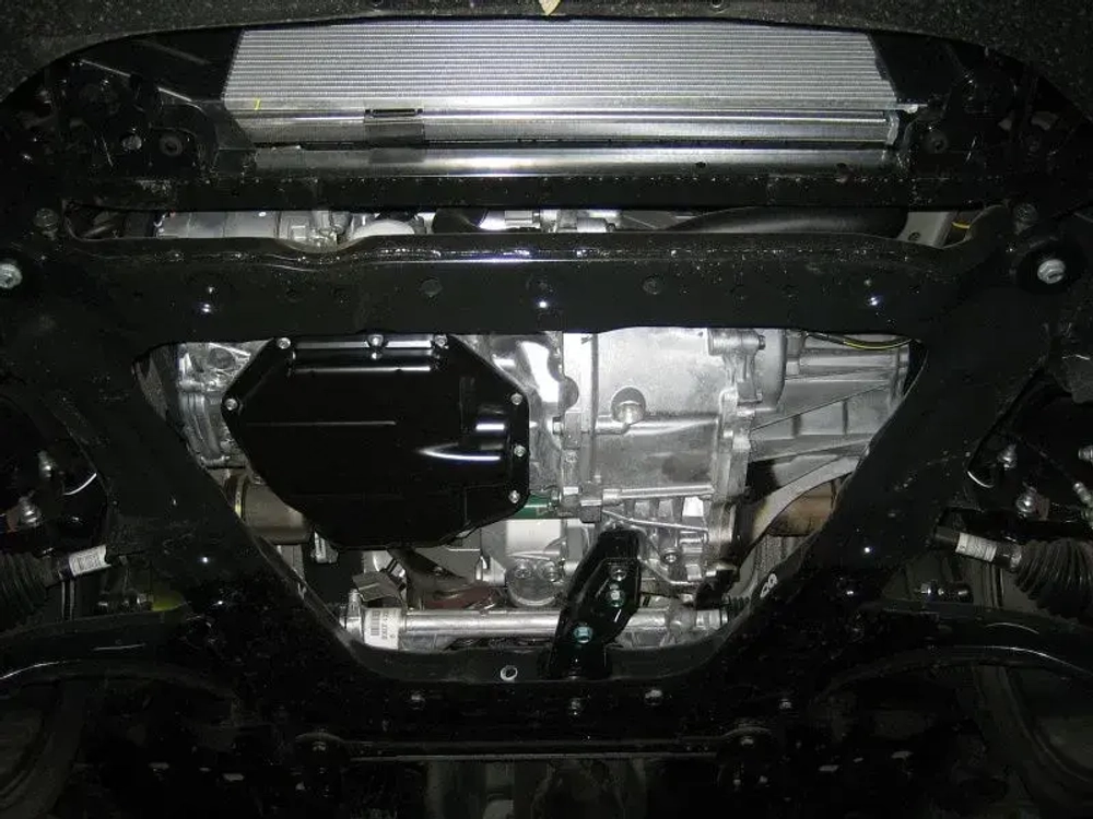Защита картера и КПП Sheriff для Nissan Qashqai I (J10) 2007-2014 арт.15.1345
