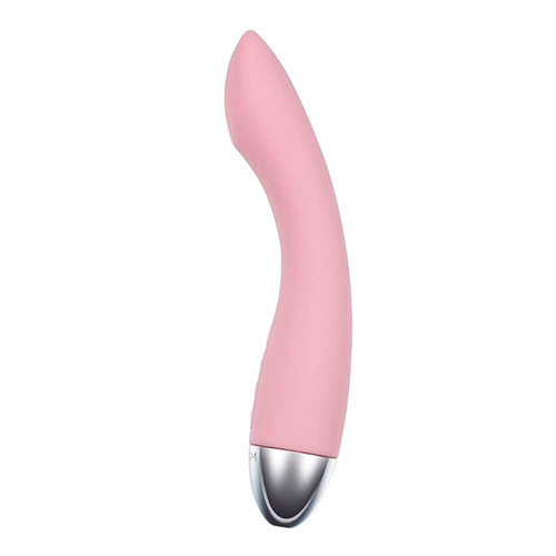 Нежно-розовый изогнутый вибратор 17см для стимуляции зоны G Svakom Amy Firm G-spot Vibrator SUV-02-Pale Pink