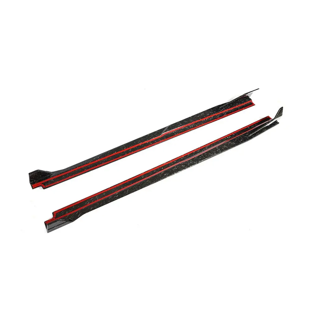 Боковые юбки из кованого карбона для Lamborghini Huracan LP640-4 Performance 2017-2019 Ламборгини Хуракан