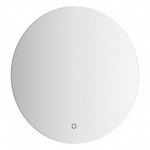 Зеркало Evoform с LED-подсветкой 12 W Ø50 см Сенсорный выключатель Нейтральный белый свет