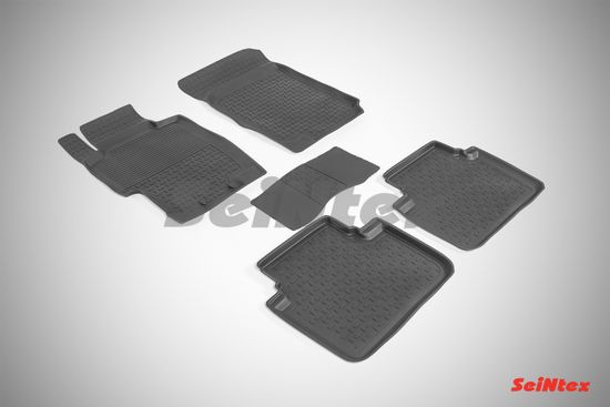 Резиновые коврики в салон Honda Accord VII (2002-2008) "Высокий борт"