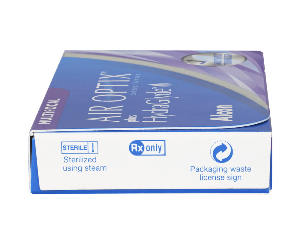 Контактные линзы Air Optix Aqua MultiFocal plus HydraGlyde купить в интернет магазине Линзынадом24.рф