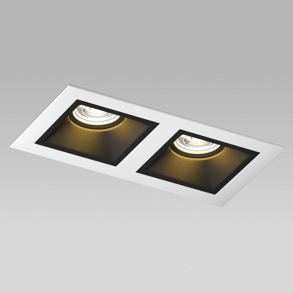 D5260707BMOD Светильник DOMINO QUADRO под LED модуль/лампу МR16 (214526+214507+214507+214007+214007)