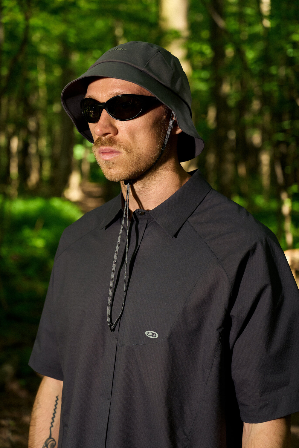 Панама Blue Monte Knitted Fishmen’s Hat "Dark Purple Grey"