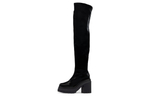 HUGO X Bella Poarch Vinyl-effect Heeled Boots