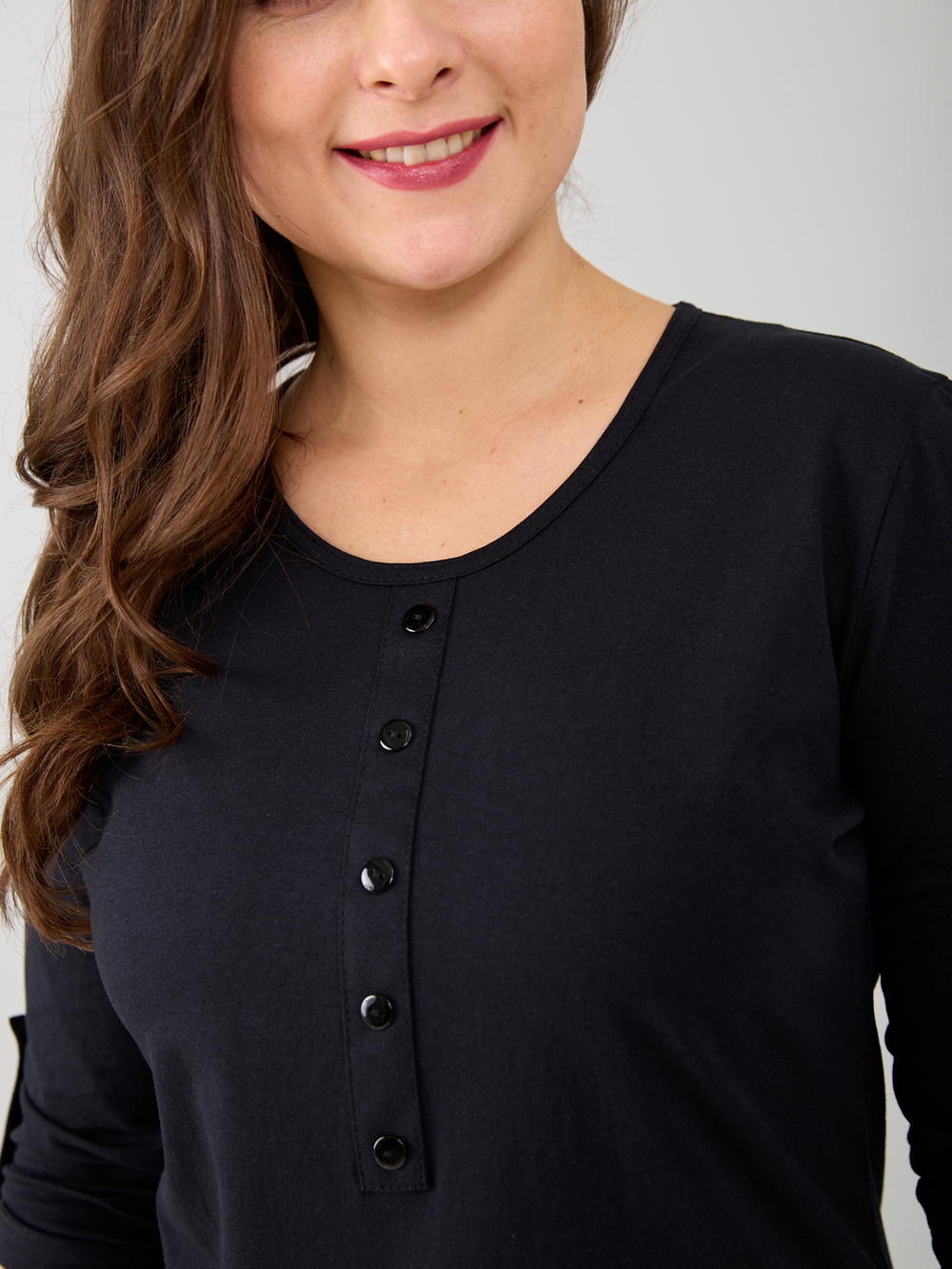 Лонгслив ЛНк-005/черный