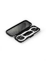 Стоматологический дорожный контейнер для 2-х зубочисток с нитью — флоссеров, черный