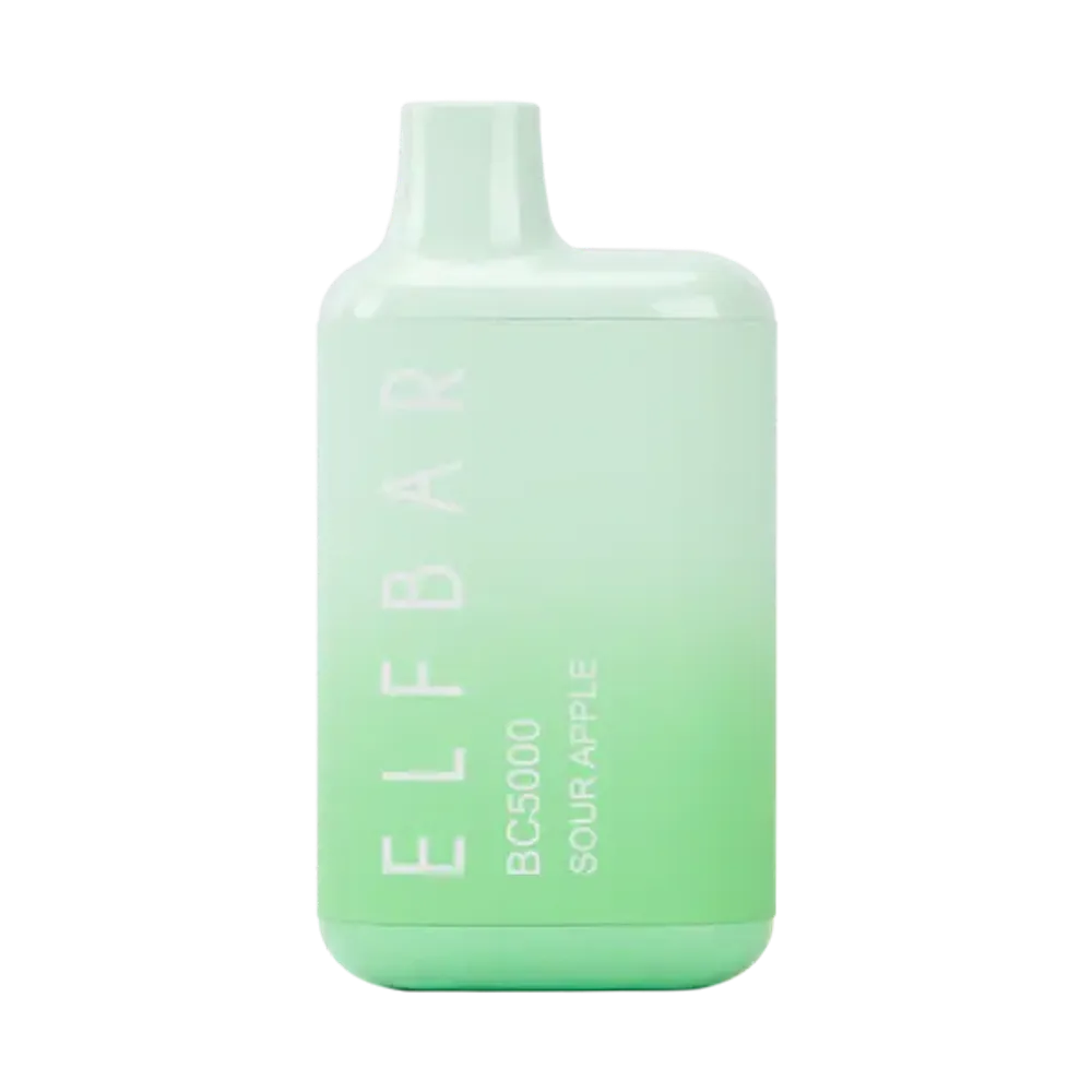 Elf Bar BC5000 - Sour Apple (5% nic)