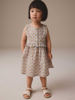 Сарафан для девочки Next E37-886, Серый