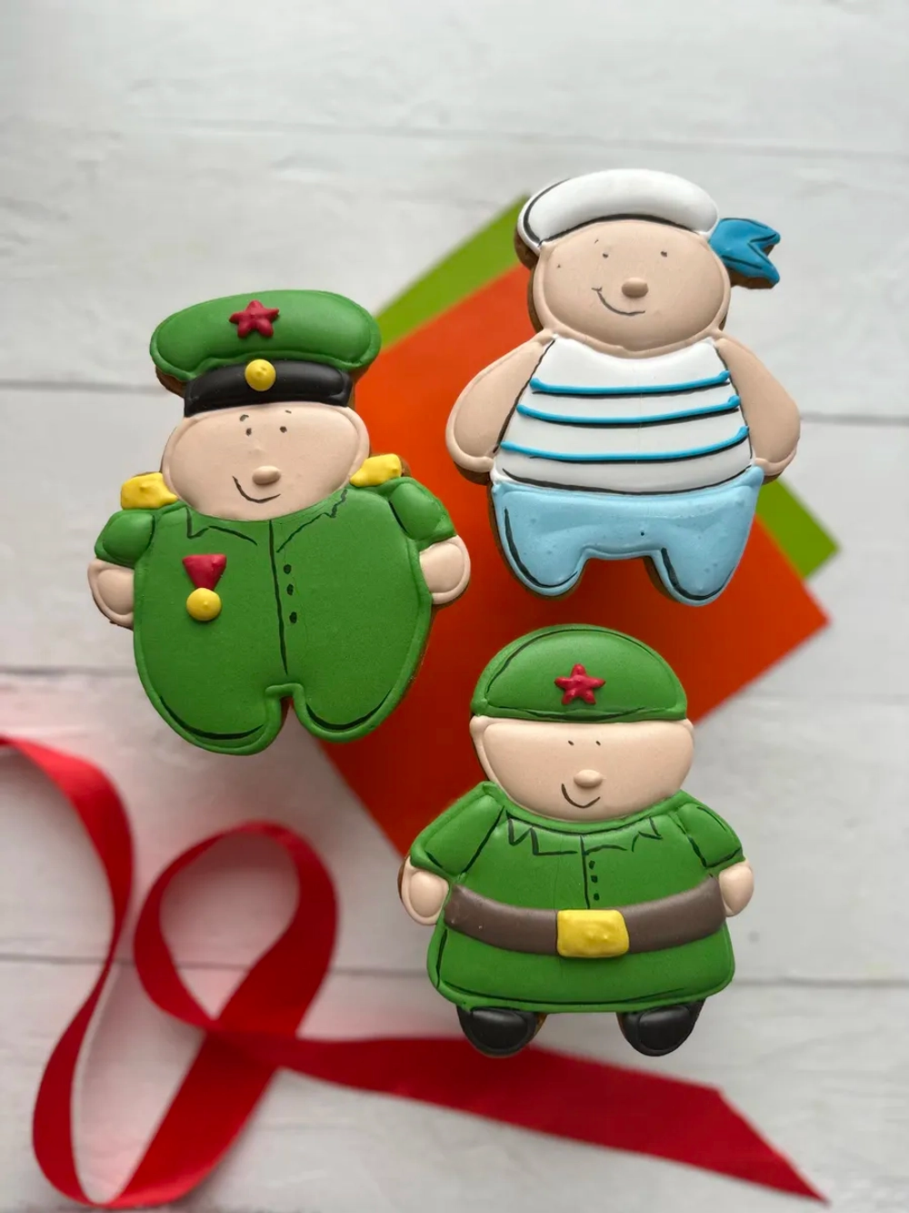 Имбирные пряники подарок на 23 февраля