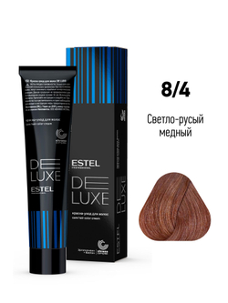 ESTEL De Luxe краска-уход для волос, 8/4 светло-русый медный, 60 мл