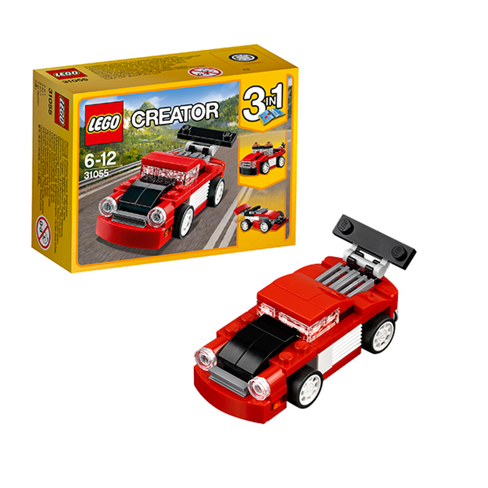 LEGO Creator: Красная гоночная машина 31055 — Red racer — Лего Креатор Создатель