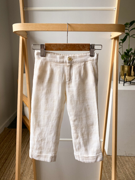 Льняные брюки La Stupenderia, 98