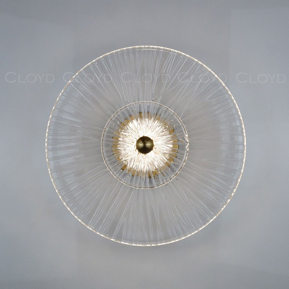 Бра Cloyd HELION-A W1 / Ø35 см - латунь (арт.20398)