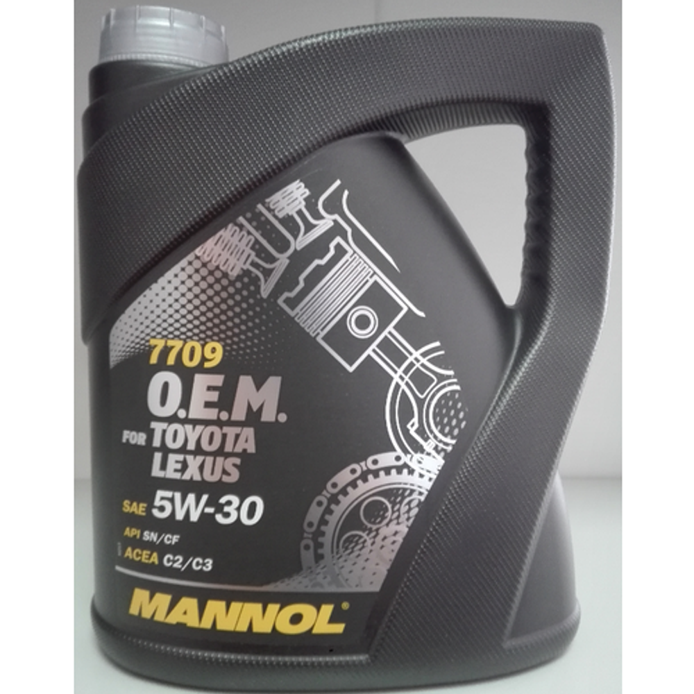 Масло моторное  синтетическое MANNOL  "7709 O.E.M.for Toyota Lexus 5W30"   4л