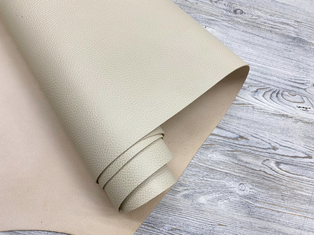 Luxury Tannery Melange (1,4-1,6 мм), цв. Молочный, натуральная кожа