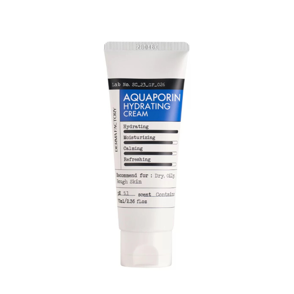 Derma Factory Крем интенсивно увлажняющий аквапорин - Aquaporin hydrating cream, 70мл