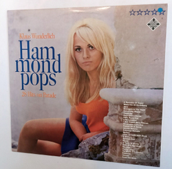 Винтажная виниловая пластинка Klaus Wunderlich Hammond Pops (28 Hits On Parade) (Germany 1967)